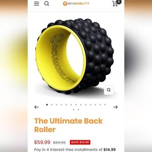 Acumobility back roller